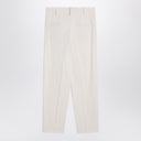 Brunello Cucinelli Ivory trousers in viscose