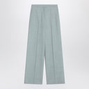 Loulou Studio Gray fog pants in cotton blend